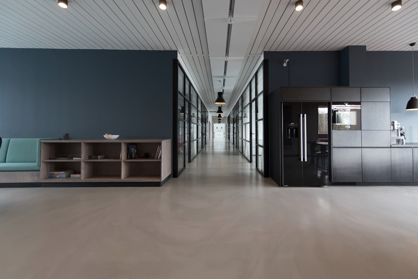 Modern office space — illustrative commercial move context